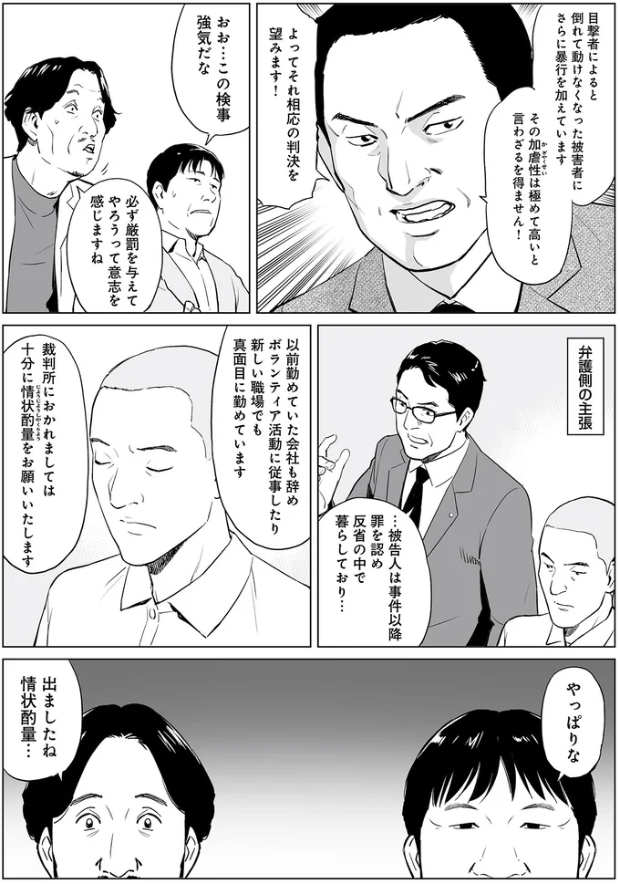 この検事強気だな