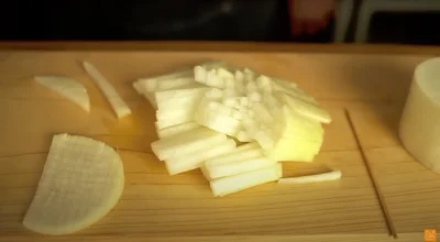 簡単に5ミリの細切りが完成！