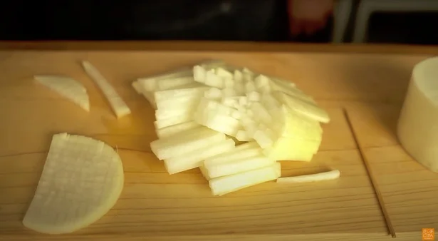 簡単に5ミリの細切りが完成!