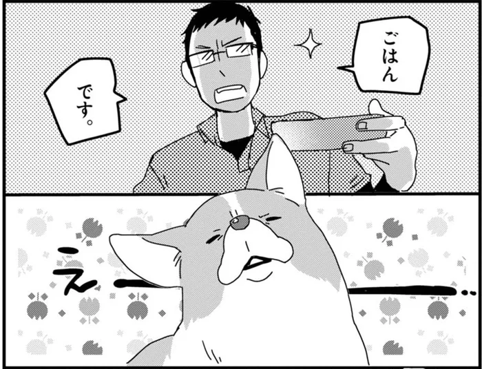 作戦成功！カリカリに飽きたはずのワンコがパクパク食べている!?／あしょんでよッ ～うちの犬ログ～1（3）