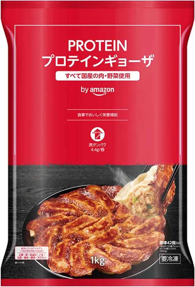 [冷凍] by Amazon 味の素 PROTEINギョーザ 1kg
