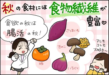 「食物繊維＋〇〇」で秋太りを回避できるって本当？食欲の秋を満喫できる耳より情報に歓喜！