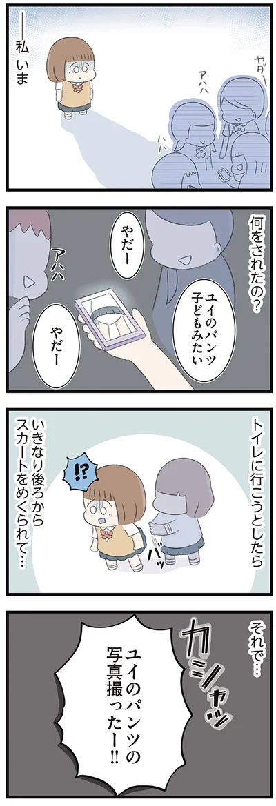 私　いま　何をされたの？