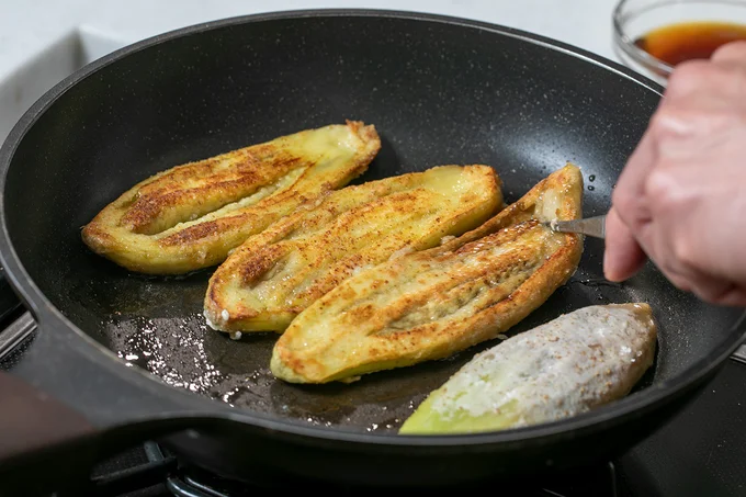 焼き色の目安はこんな感じ