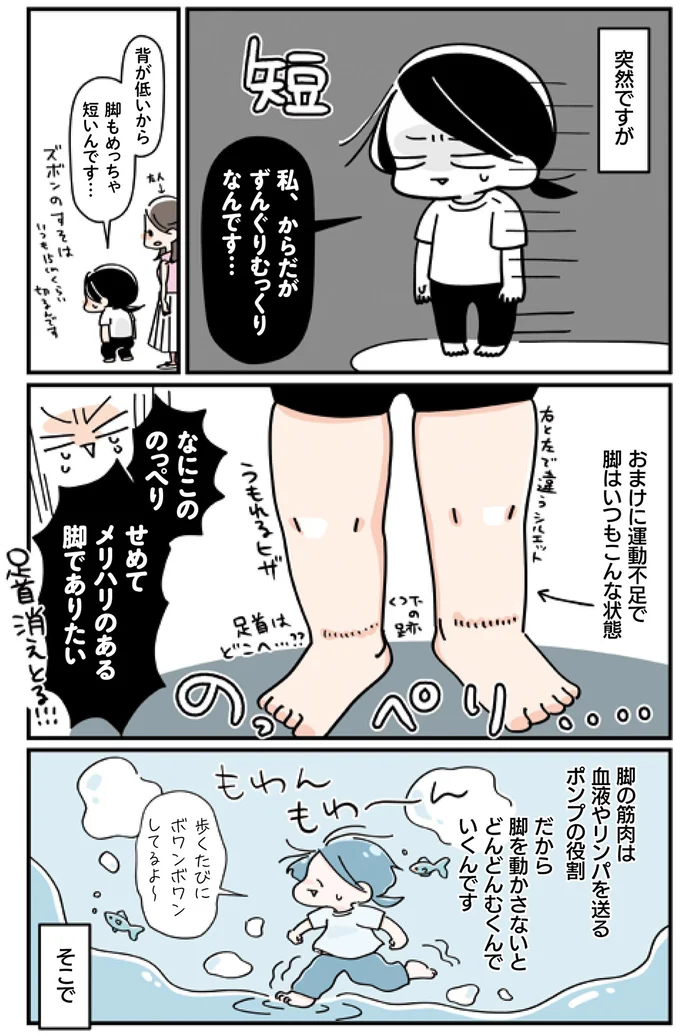 せめてメリハリのある脚でありたい