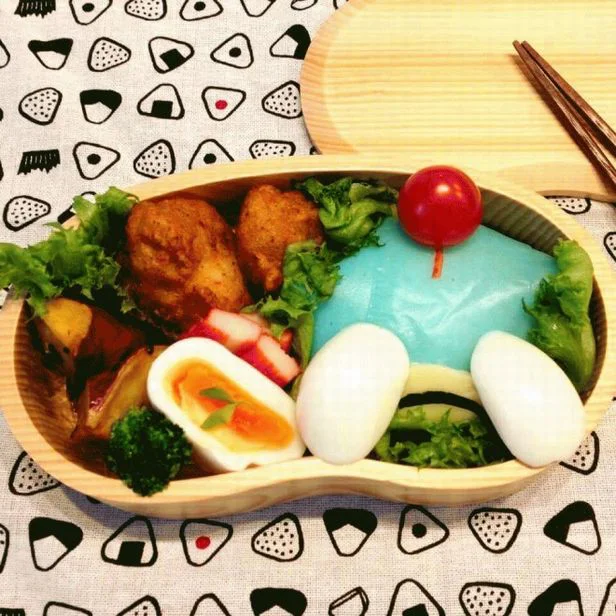 「顔」が難しいなら、「おしり」を作ればいいじゃない!?【キャラ弁】