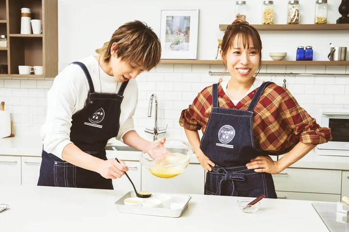 かぼちゃプリンはみきさんの自信作「なめらかさにびっくりするよ!」