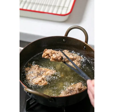 揚げて、きのこのうま味を解放せよ！