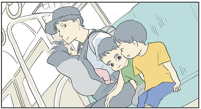 子ども3人と電車でお出かけ