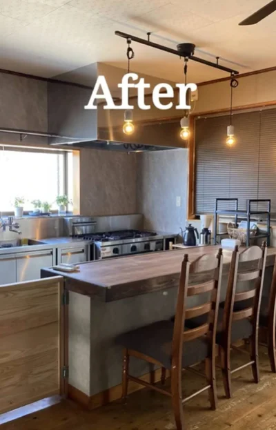 まるでカフェのよう！▶脱衣所ビフォー画像（⇒次へ）