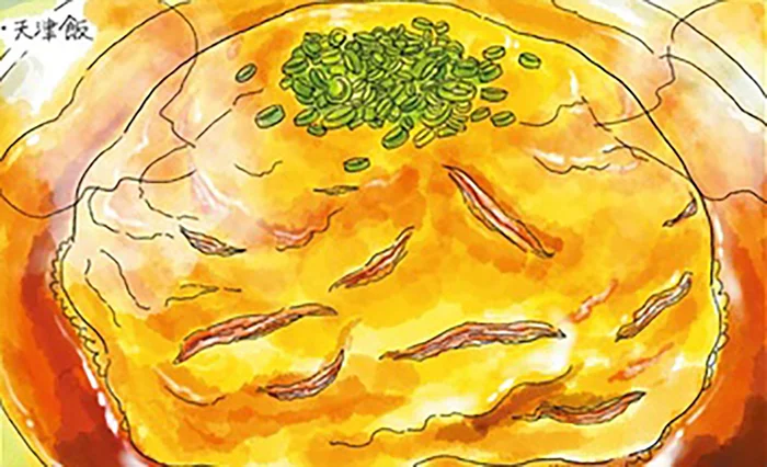 落ち込んだ心も包みこむ。卵とろとろな【あんたっぷりの天津飯】／疲れた人に夜食を届ける出前店2（7）