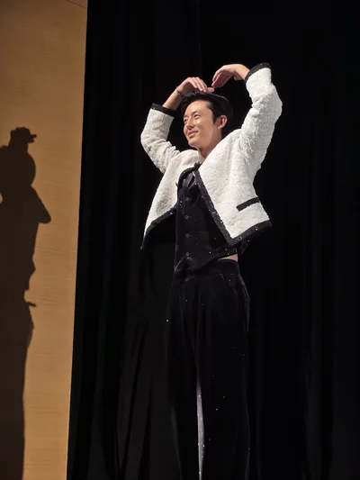 スタイル抜群のイ・ジフンさん