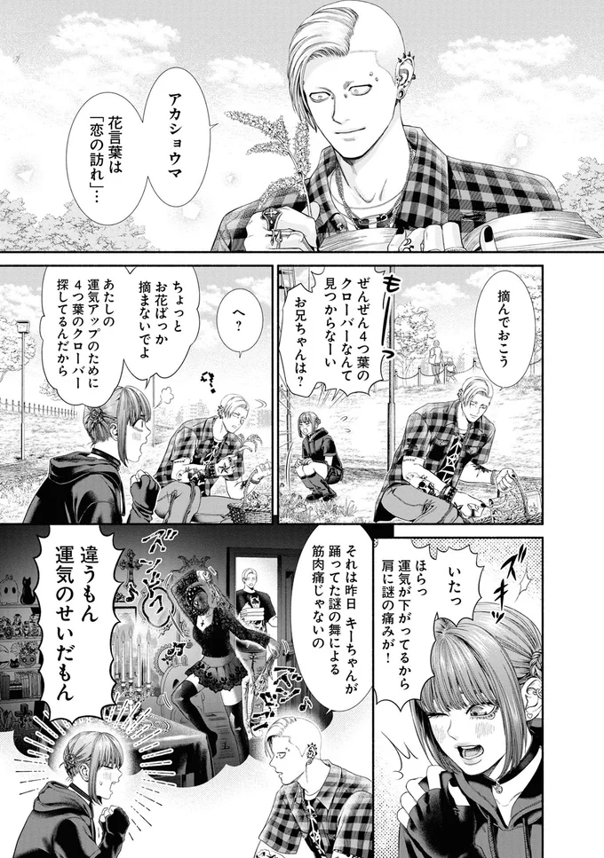 ぜんぜん４つ葉のクローバーなんて見つからなーい