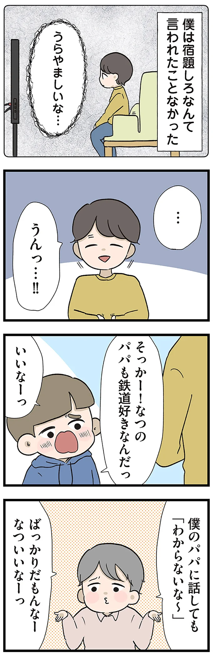 うらやましいな…