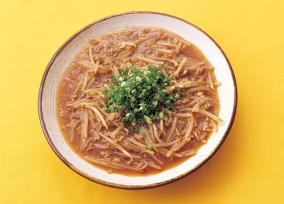 絶品のコクうまのピリ辛ソースがもやしと合う～！ 「麻婆もやし」