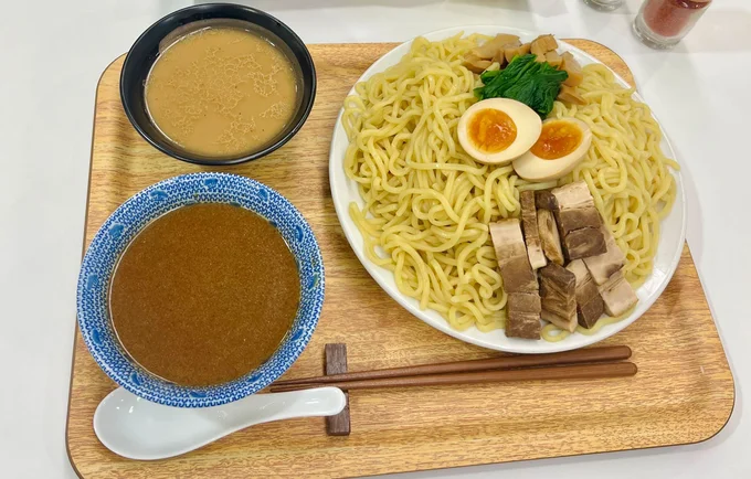 つけ麺の調理は「茹でて、水で洗って、盛る」だけ