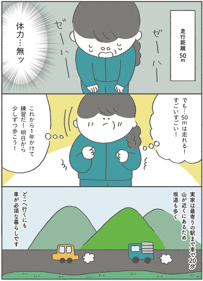 これから1年かけて練習だ！