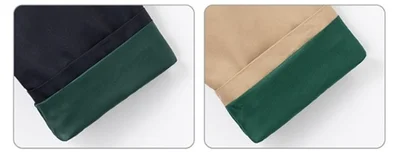 折り返せる袖口もおしゃれ