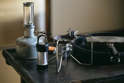 キャンプ用品も暮らしの中で日常的に使用している