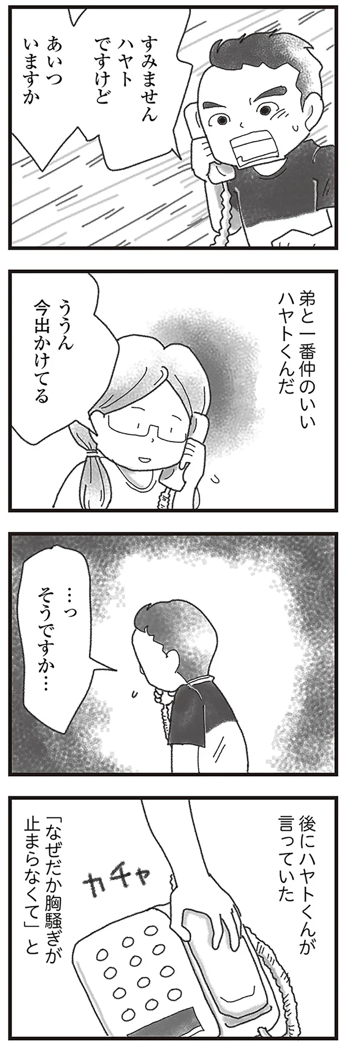 『16歳で帰らなくなった弟』より