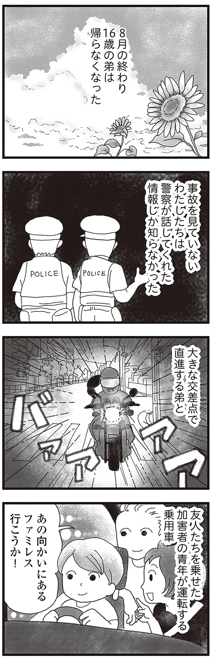 『16歳で帰らなくなった弟』より