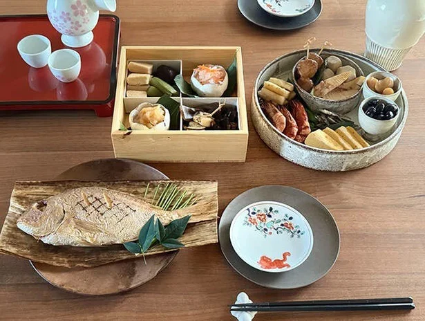 盛り付け例