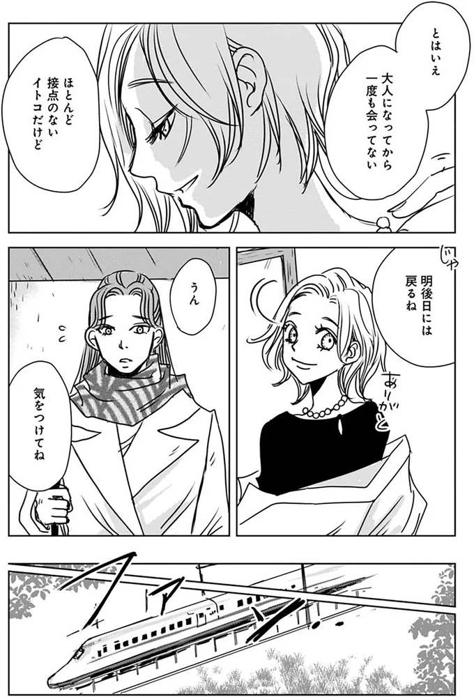 ほとんど接点のなイトコだけど