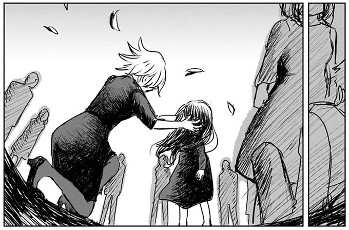 いそいで少女の耳をふさぎ…