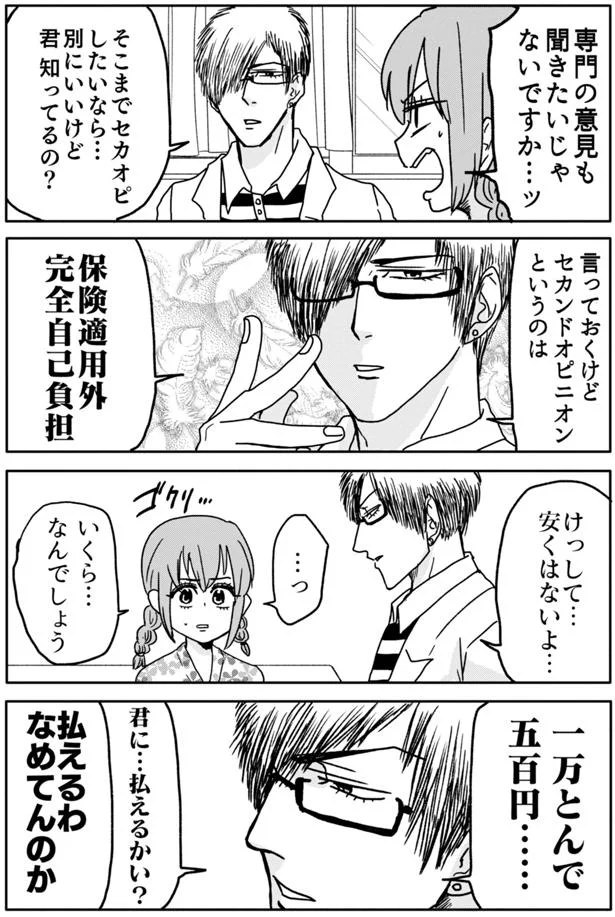 セカンドオピニオンというのは保険適応外完全自己負担