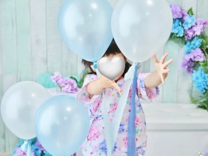 楽しみながらの撮影はきっと良い思い出に▶大きなお花の中で妖精さんになったみたい（⇒次へ）