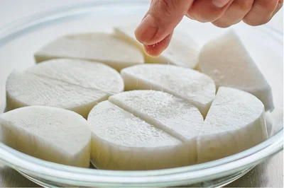 野菜に塩をふってからレンチン