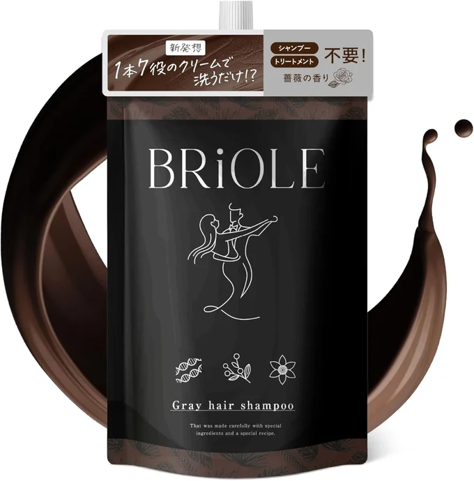 泡立たないクリームシャンプー「1本7役」白髪ケア