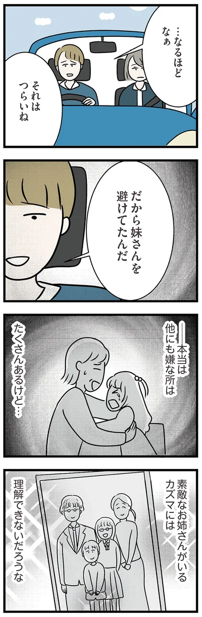 だから妹さんを避けてたんだ
