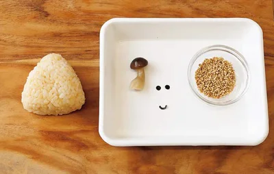 ニコニコ栗おにぎりの材料