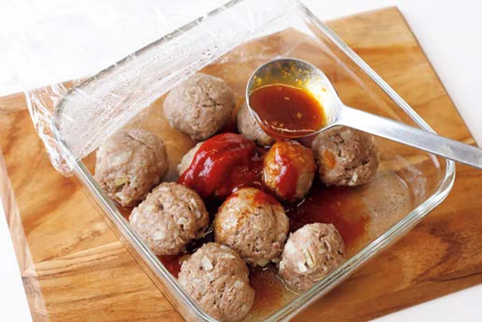 電子レンジで3分加熱する