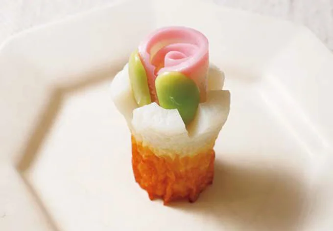 ちくわとかまぼこのお花