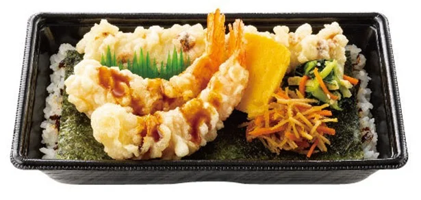 「大海老天のり弁当」（670円）