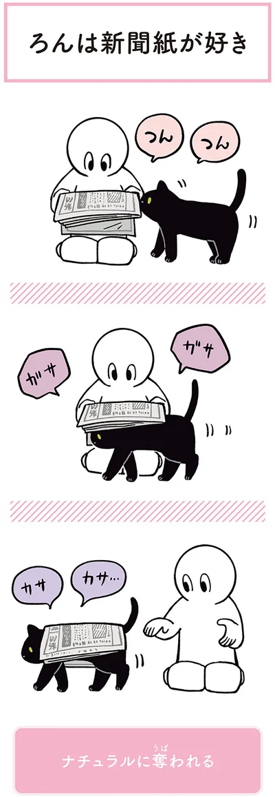 『黒猫ろんと暮らしたら２』より