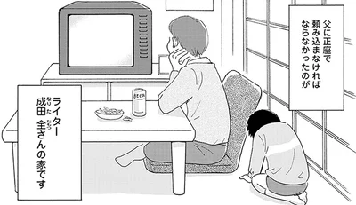 必要なお金も正座して頼み込まなければならなかった