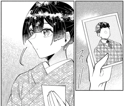 写真を頼りに夫を探す