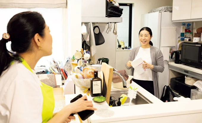 それはたいへんだわ! 片づける余裕なんてないわよね