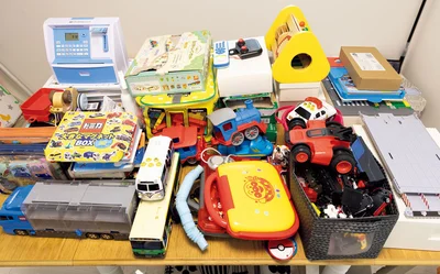 よく遊ぶおもちゃだけを残す