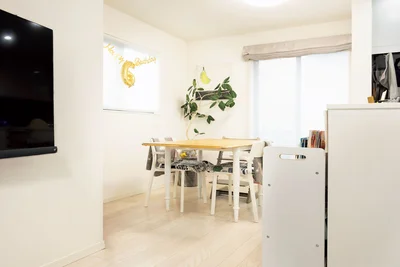 リビング・ダイニングはスッキリした景色のまま！