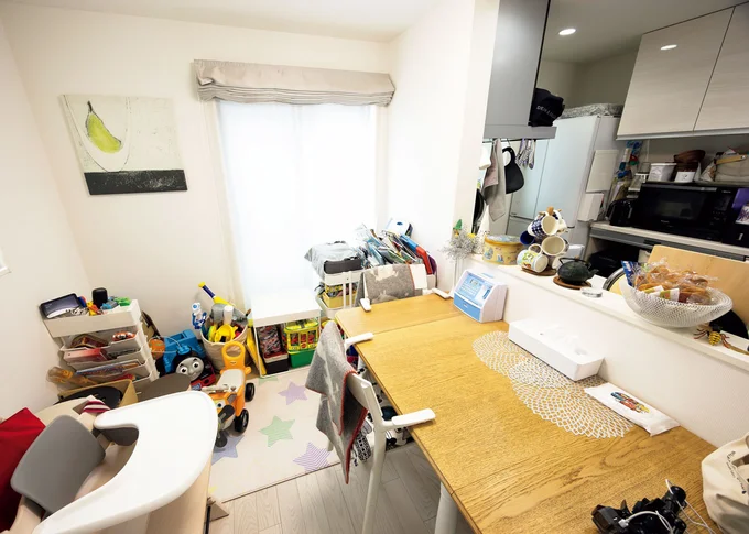 景色を変えるためにリビング・ダイニングをお片づけ