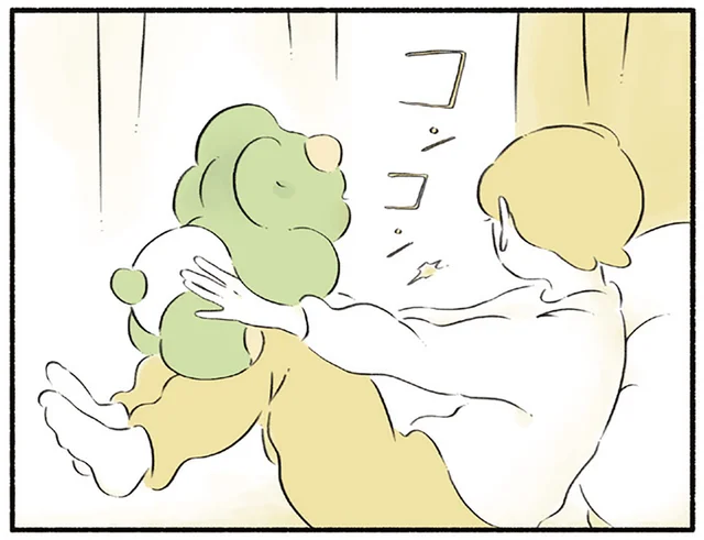 なんにもない日が愛おしい。恐竜の赤ちゃんの元にやってきたお客さん