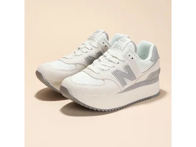 ニューバランス（new balance）（レディース）スニーカー スポーツシューズ 574+ WL574ZJP B