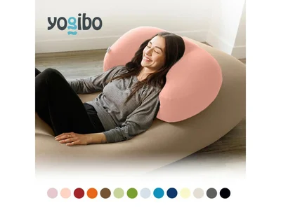 ヨギボー メガ ムーン ピロー Yogibo Mega Moon Pillow まくら 腰枕 足枕 授乳クッション 足枕 腰痛 クッション ビーズクッション