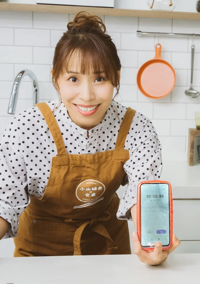 しっかり10分でフィニッシュ! さすが!