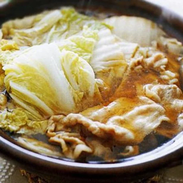 【関連レシピ】白菜と豚肉のシンプル鍋