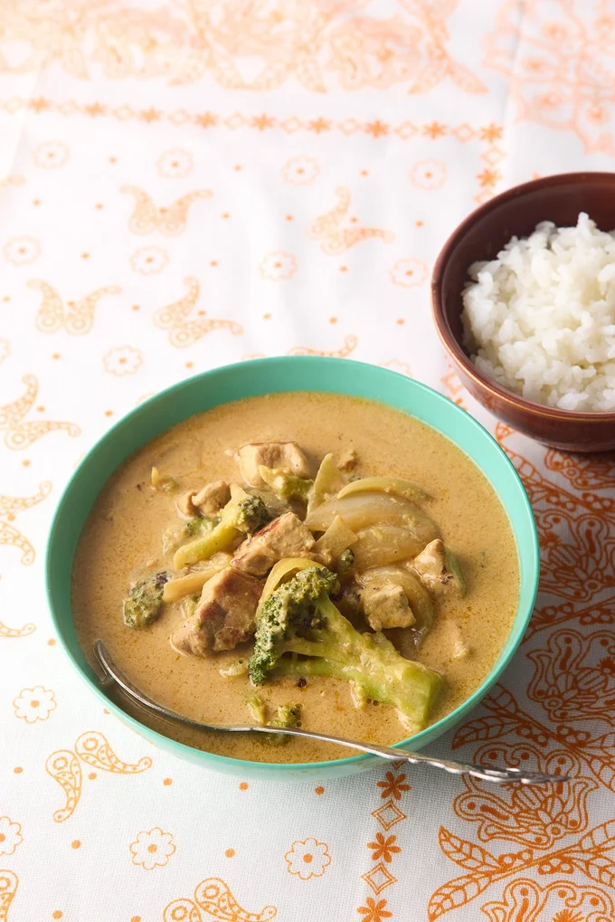 豚ロースのカレークリームスープ